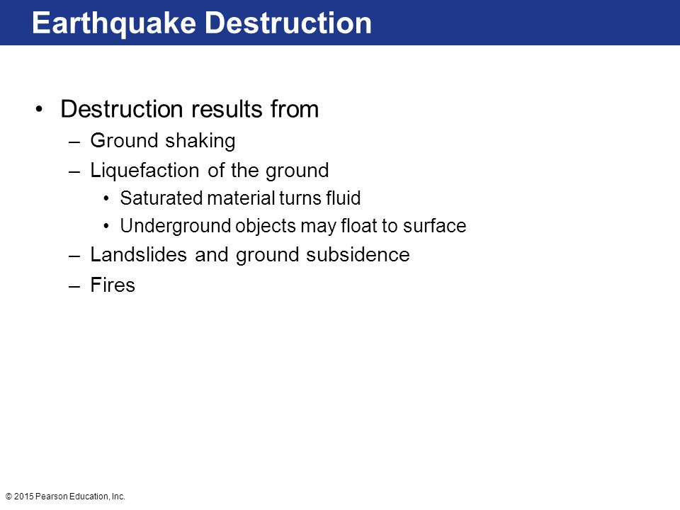 Earthquake Destruction