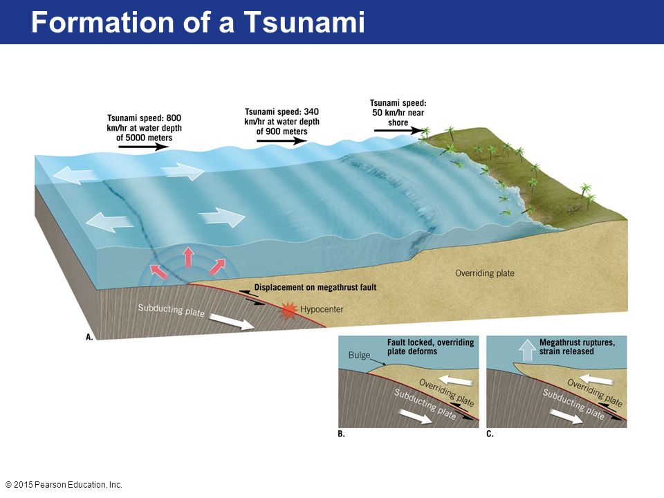 Formation of a Tsunami