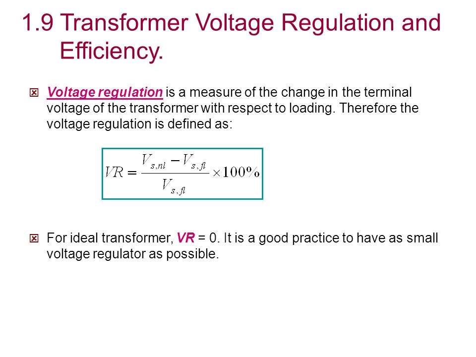 Ekt 451 Chapter 1 Transformer Ppt Video Online Download