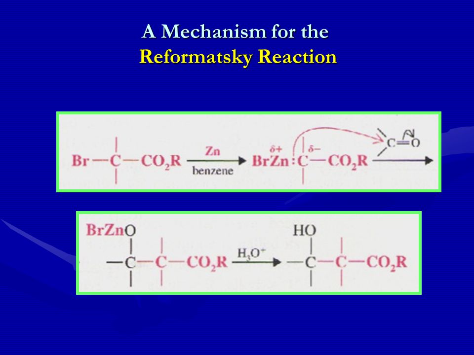 A Mechanism for the Reformatsky Reaction