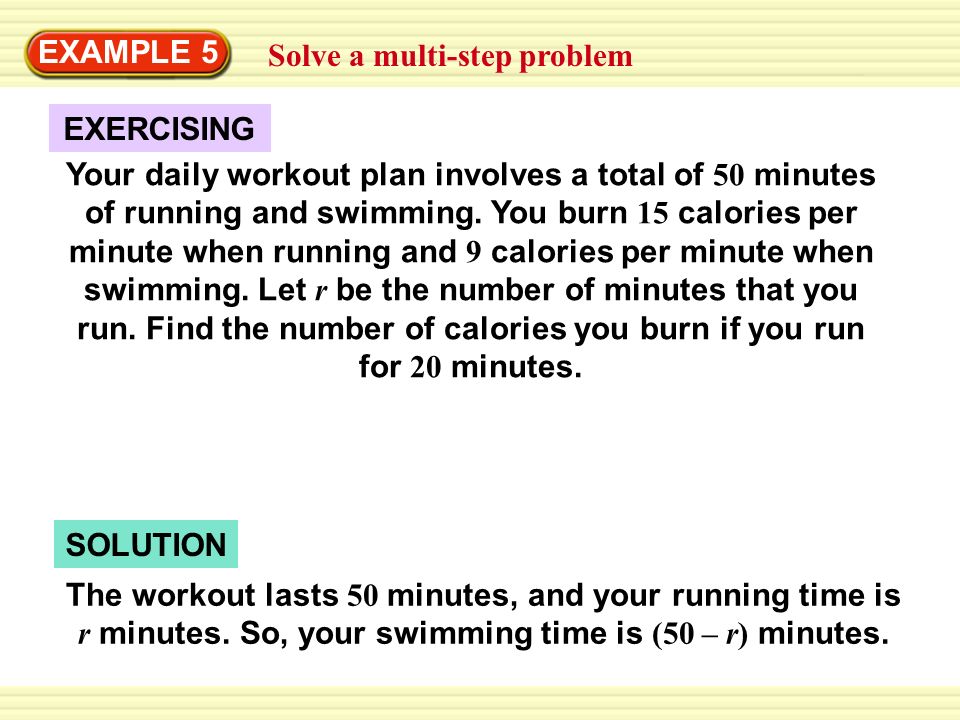 Solve a multi-step problem