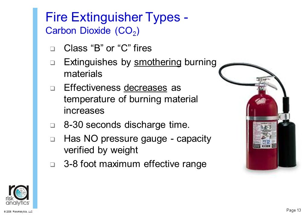 Fire Extinguisher Training Ppt Video Online Download Discharge time throw length working pressure suitable for electrical equipment extinguishing agent. fire extinguisher training ppt video