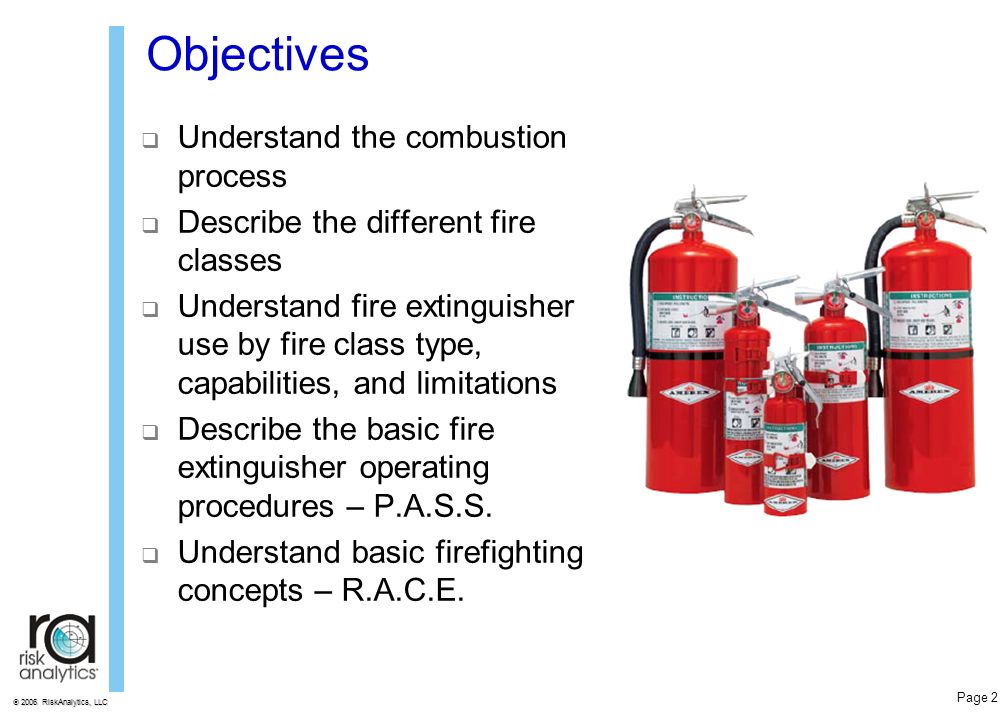 Fire Extinguisher Training - ppt video online download