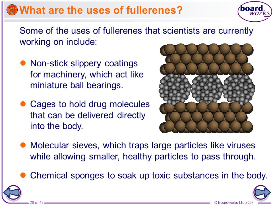 applications of buckminsterfullerene