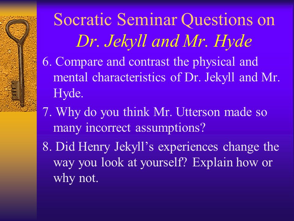 compare and contrast dr jekyll and mr hyde