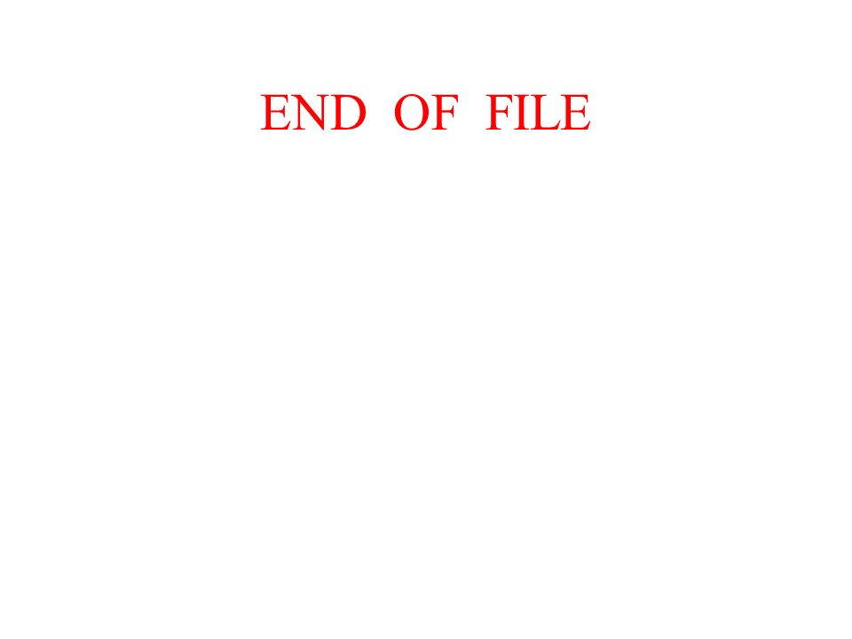 END OF FILE