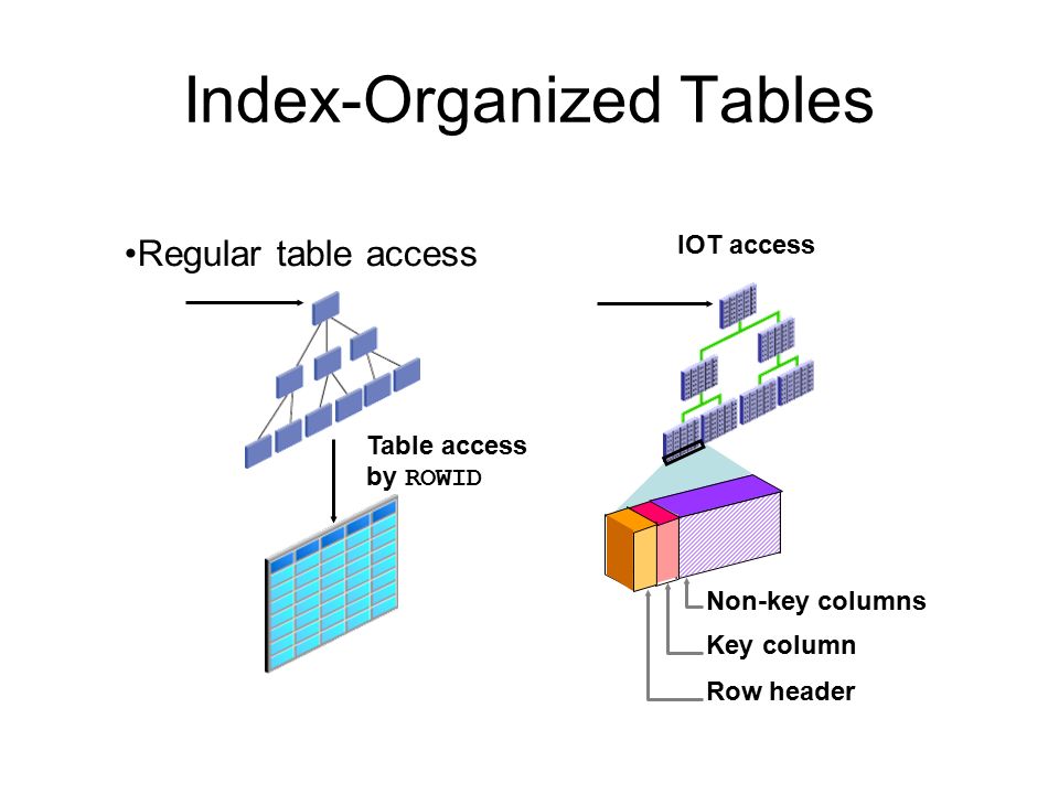 Indexes … WHERE key = Table Index 22 Row pointer Key Indexes - ppt download