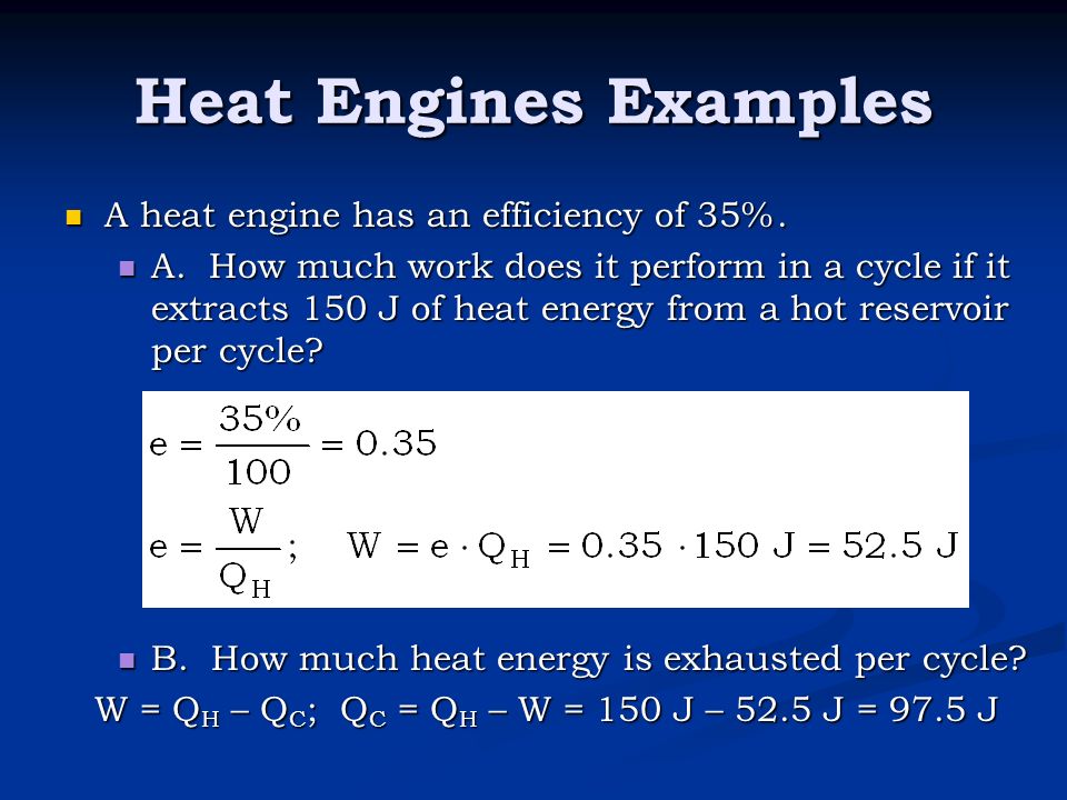 Heat Engines Heat Pumps Ppt Video Online Download