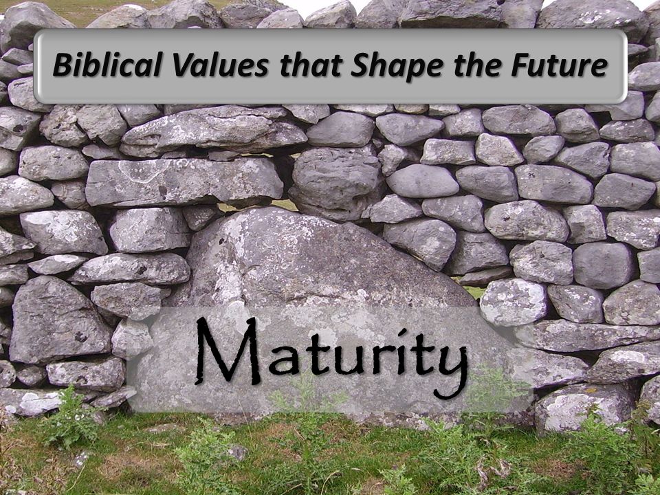 Biblical Values that Shape the Future