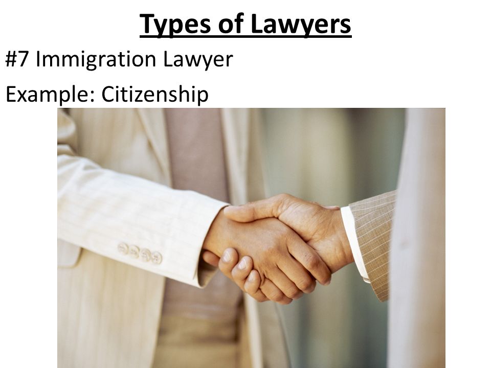 Types of Lawyers #7 Immigration Lawyer Example: Citizenship