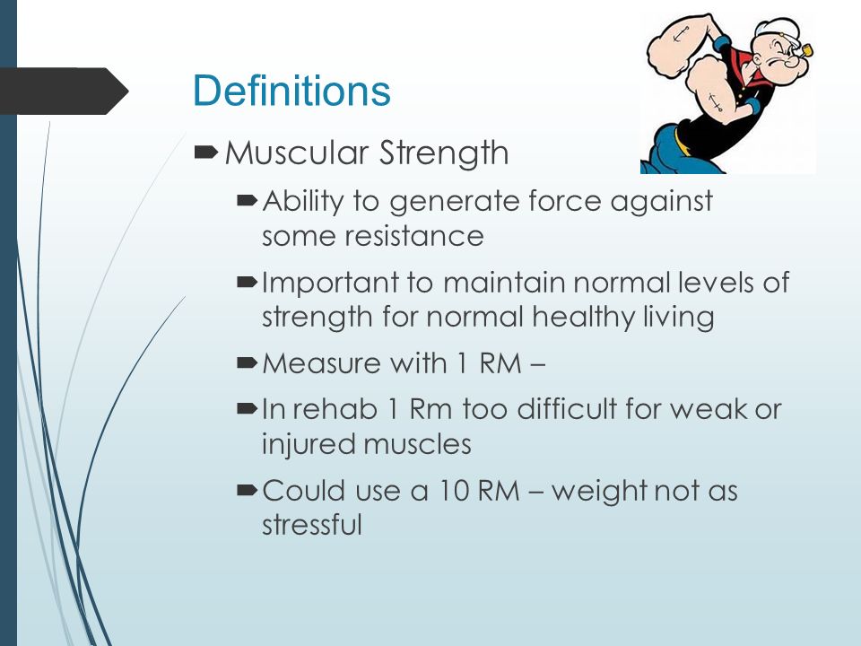 MUSCULAR STRENGTH, ENDURANCE AND POWER - ppt video download
