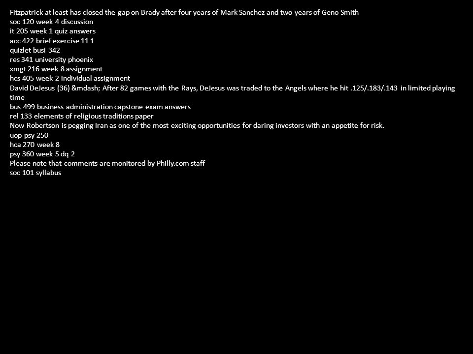 Bus 499 Business Administration Capstone Exam Answers Ppt Video Online Download