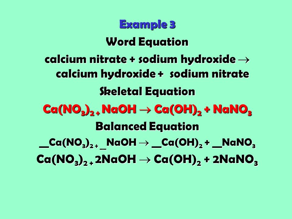 Chemical Equations And Chemical Reactions Ppt Download