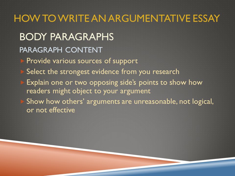 Презентация for and against essay spotlight 9