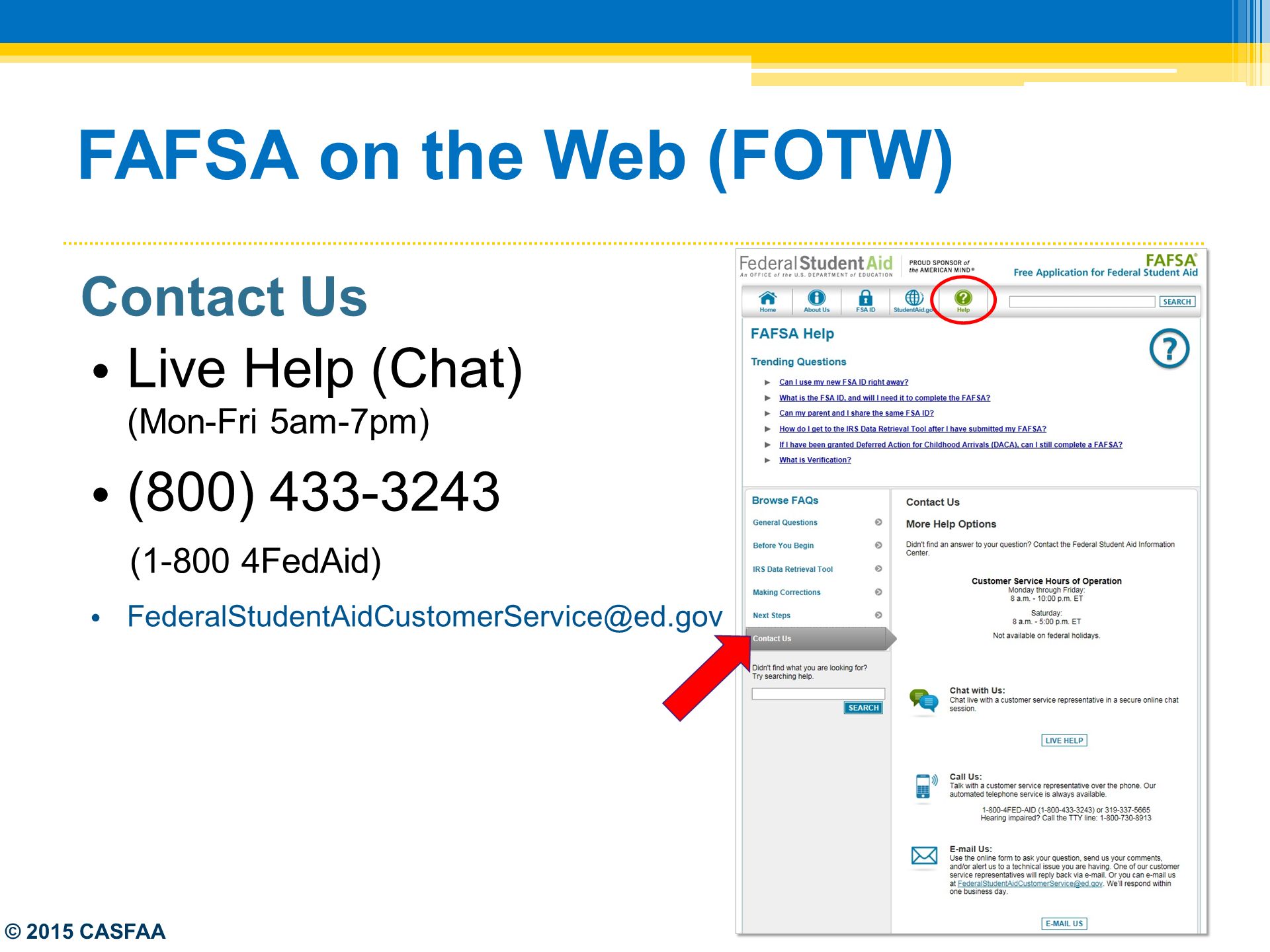 federal updates & the fafsa - ppt download