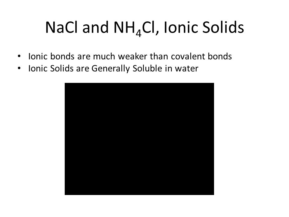 Mixture Of Nh4cl Nacl Sio2 Flow Chart