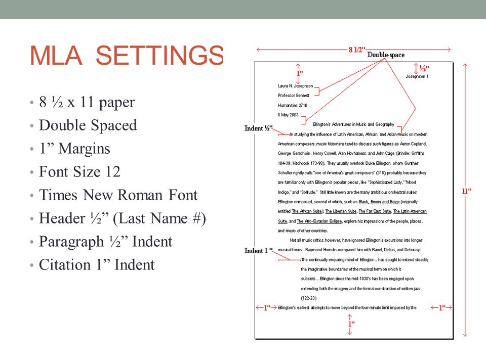MLA Format: What should my paper look like? - ppt video MLA Format: What should my paper look like? - ppt video