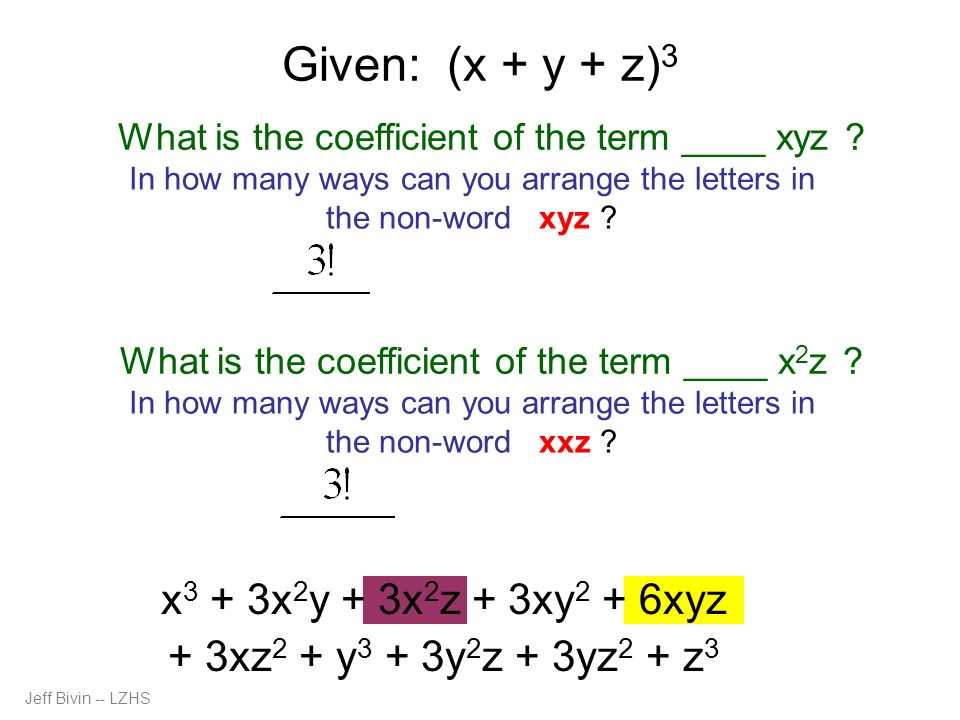 Binomial Expansion And More Ppt Download