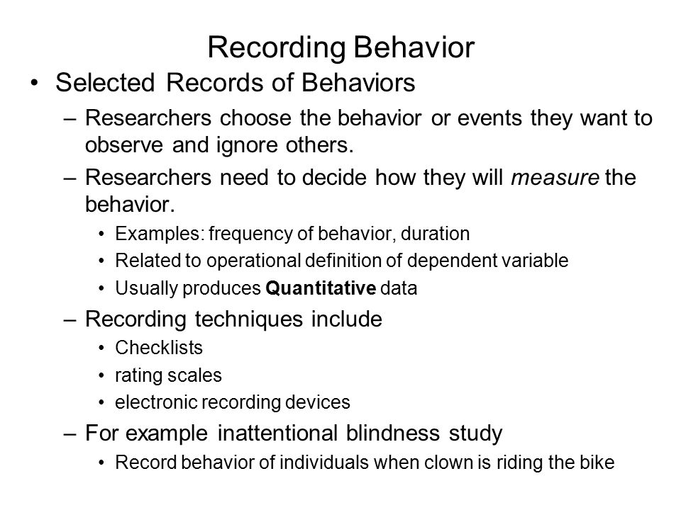 Unobtrusive Observational Methods Ppt Video Online Download