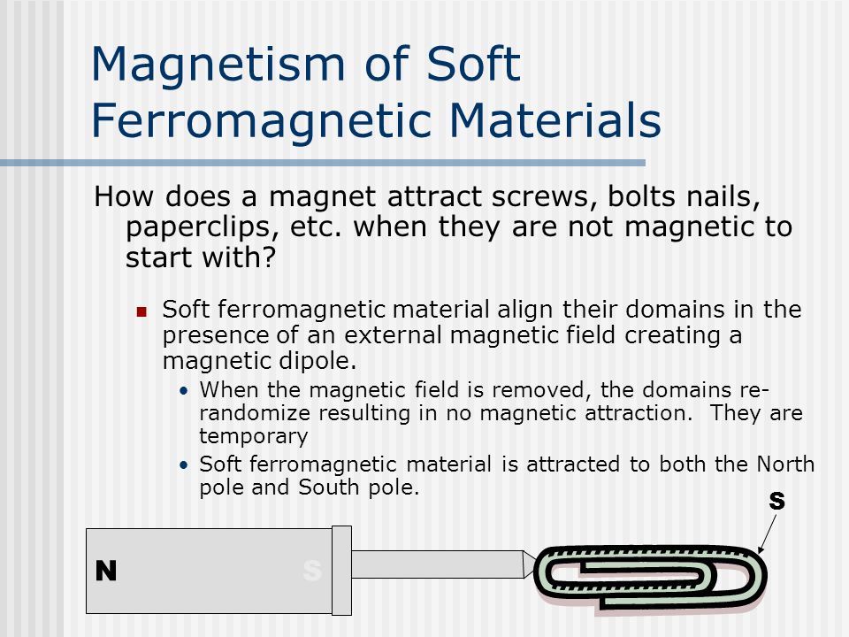 will either pole of a magnet attract a paperclip