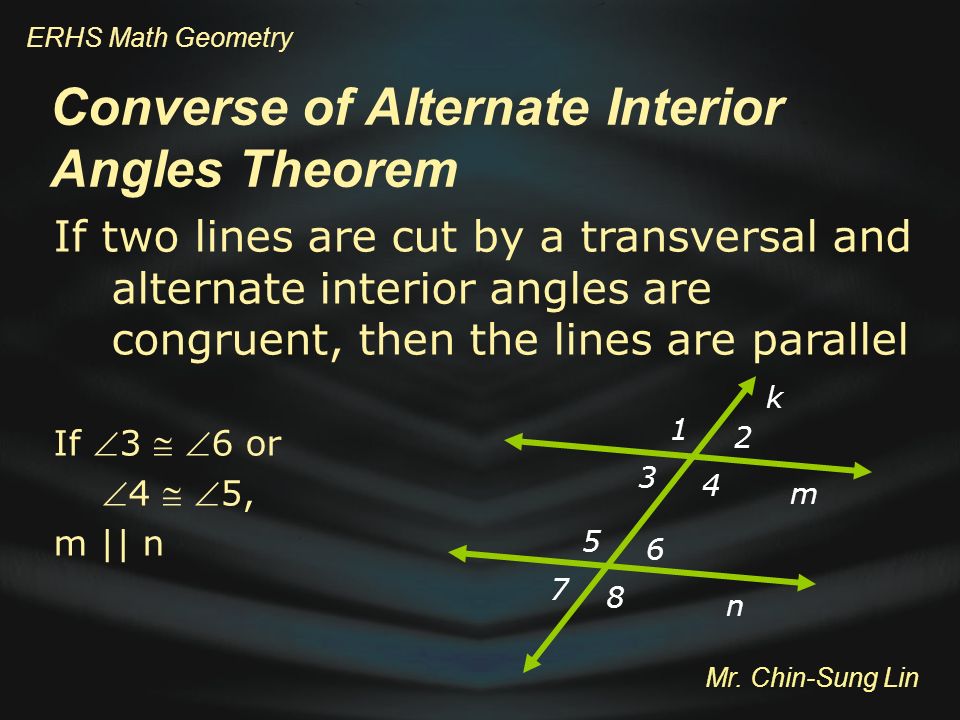 Chapter 9 Parallel Lines Ppt Download