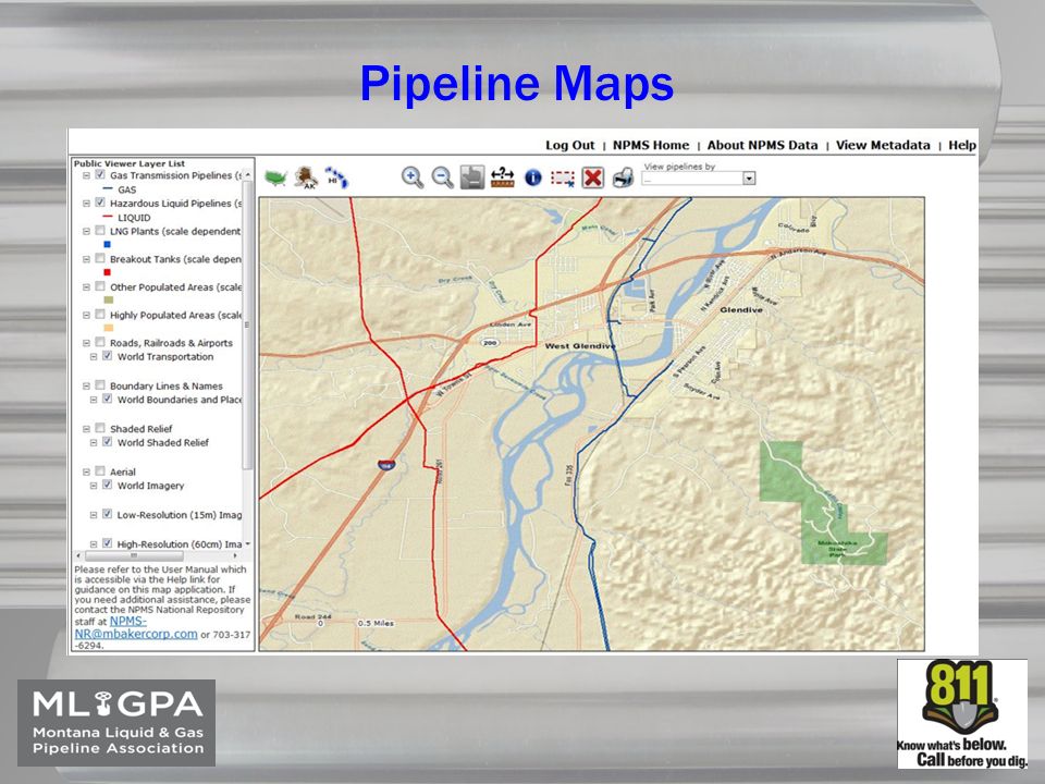 Pipeline Maps