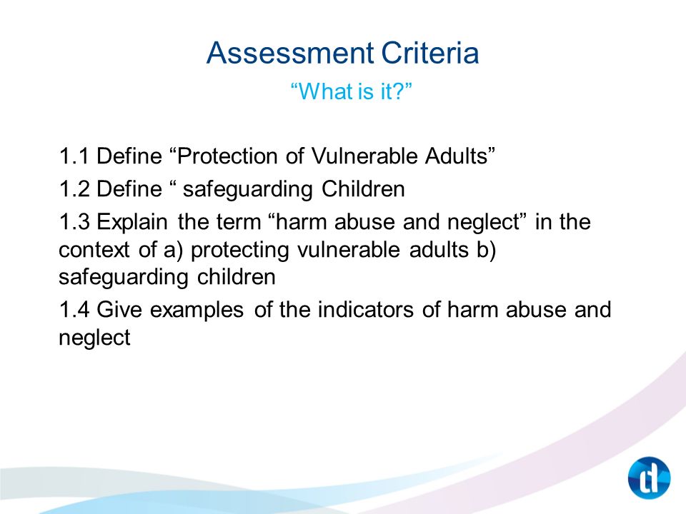 explain the importance of safeguarding children and young people