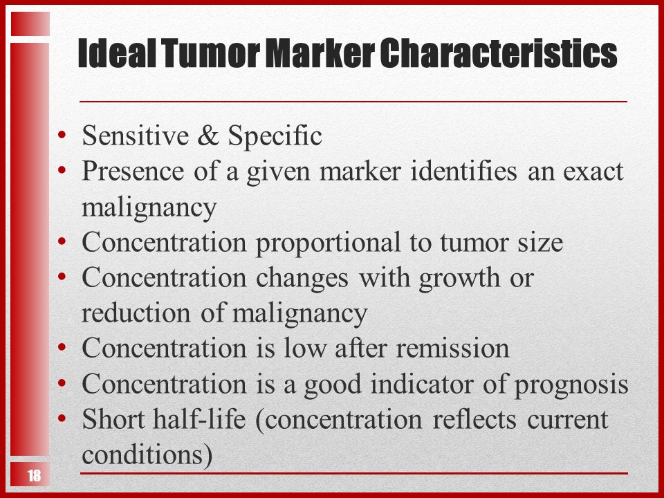 Tumor Markers. - ppt video online download