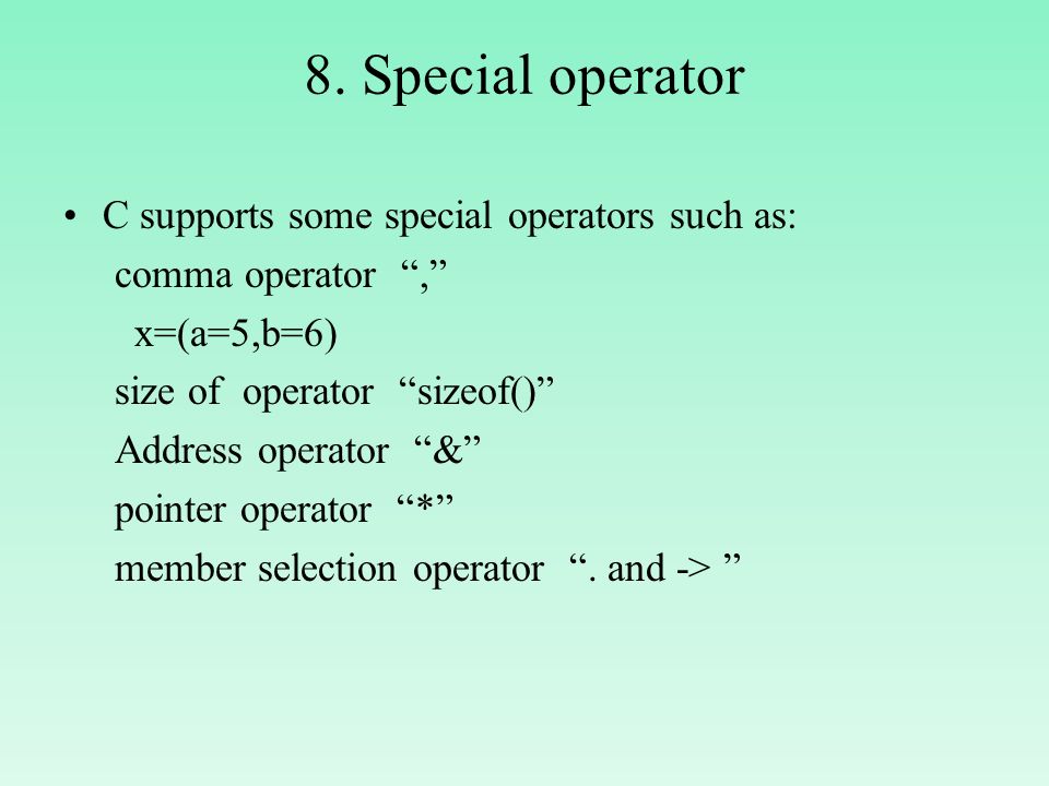 Operators Expressions Ppt Video Online Download Operators Expressions Ppt Video Online Download