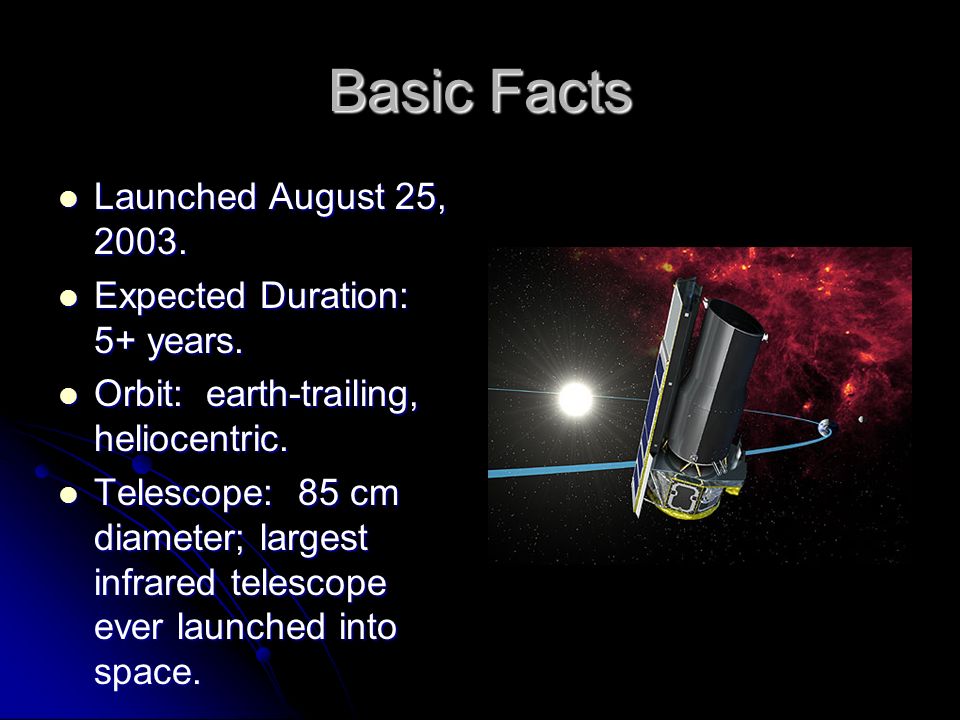 Spitzer Space Telescope - ppt download