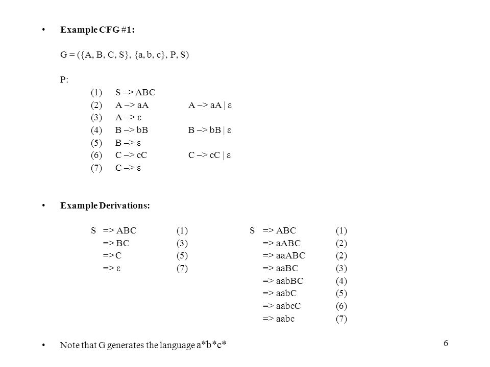 Context Free Languages Ppt Video Online Download