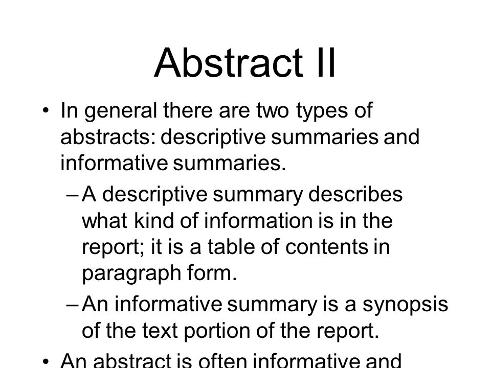Format Of Formal Reports Ppt Video Online Download