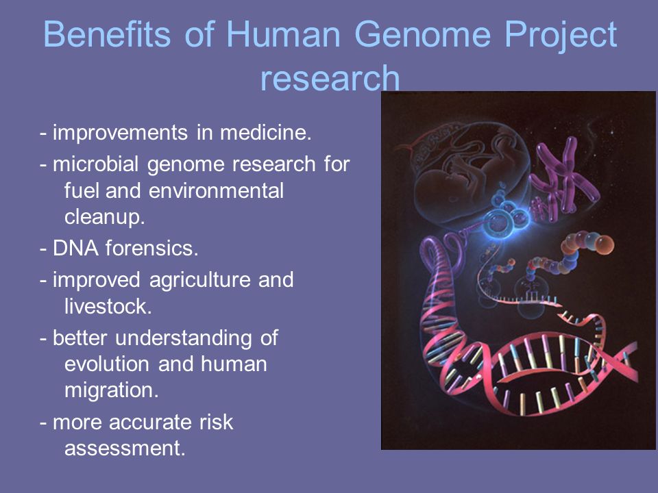 what were the benefits of the human genome project