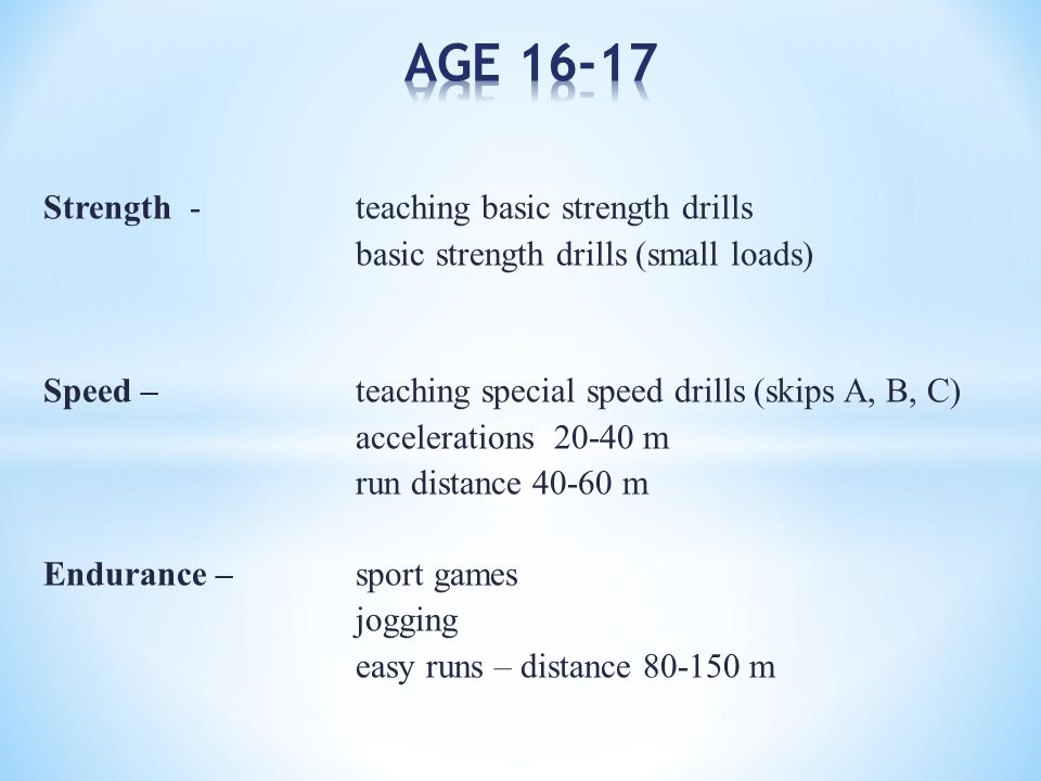 AGE Strength - teaching basic strength drills