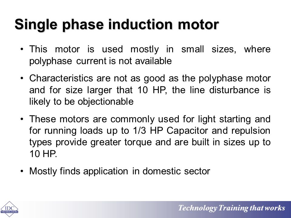 Single phase induction motor ppt