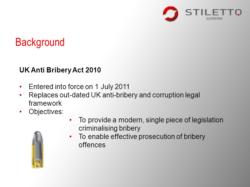 Uk Anti Bribery Act Training 2014 Ppt Video Online Download