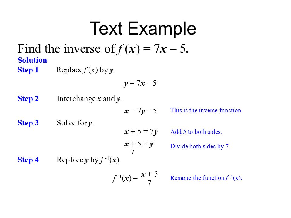 Inverse Functions. - ppt download
