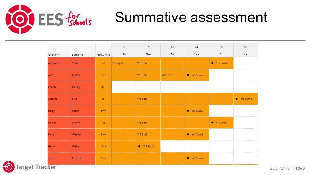 Summative assessment