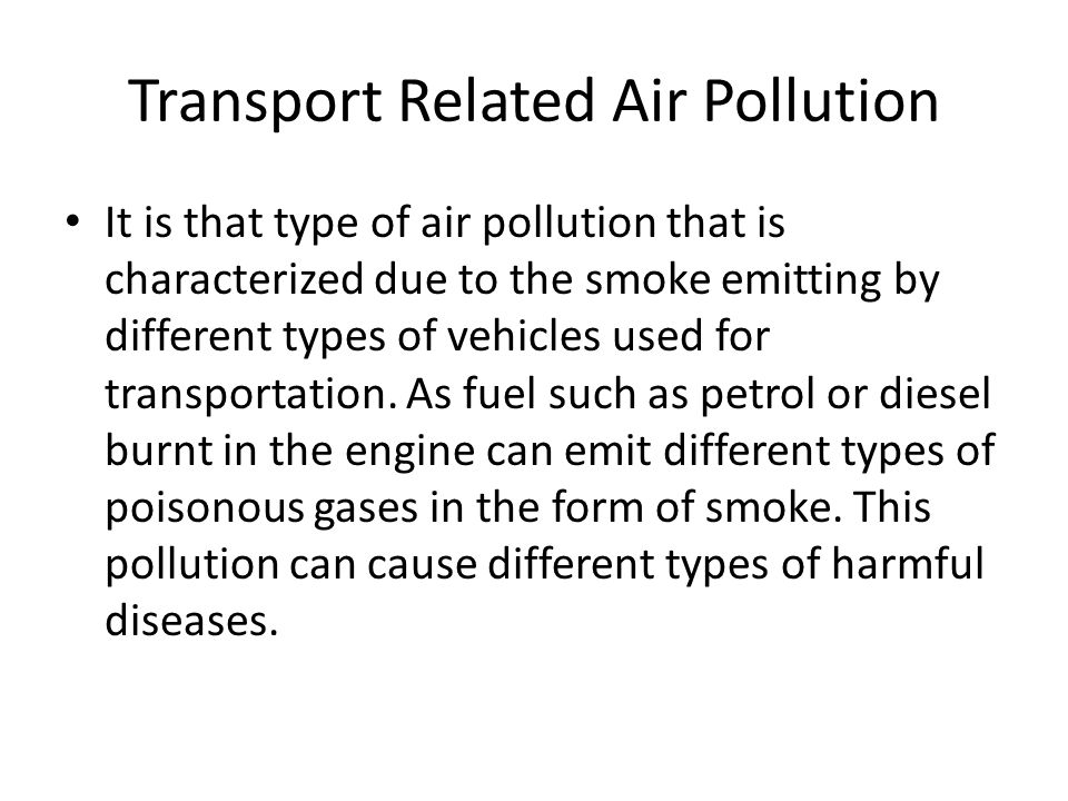 different types of air