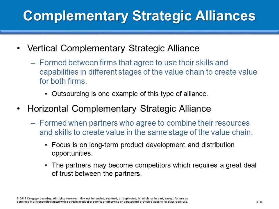 Cooperative Strategy Cooperative Strategy - ppt download