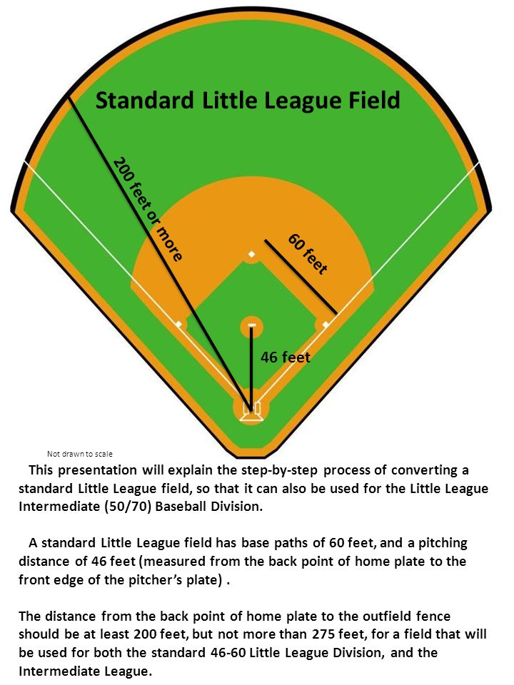 Standard Little League Field - ppt video online download