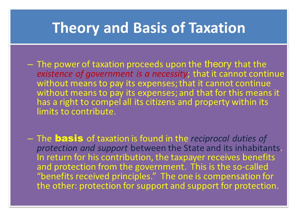 TAXATION. - ppt video online download