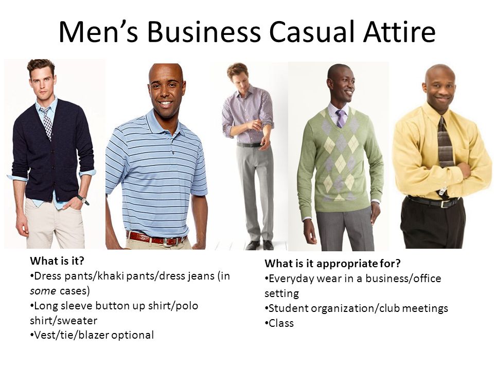 casual civilian attire