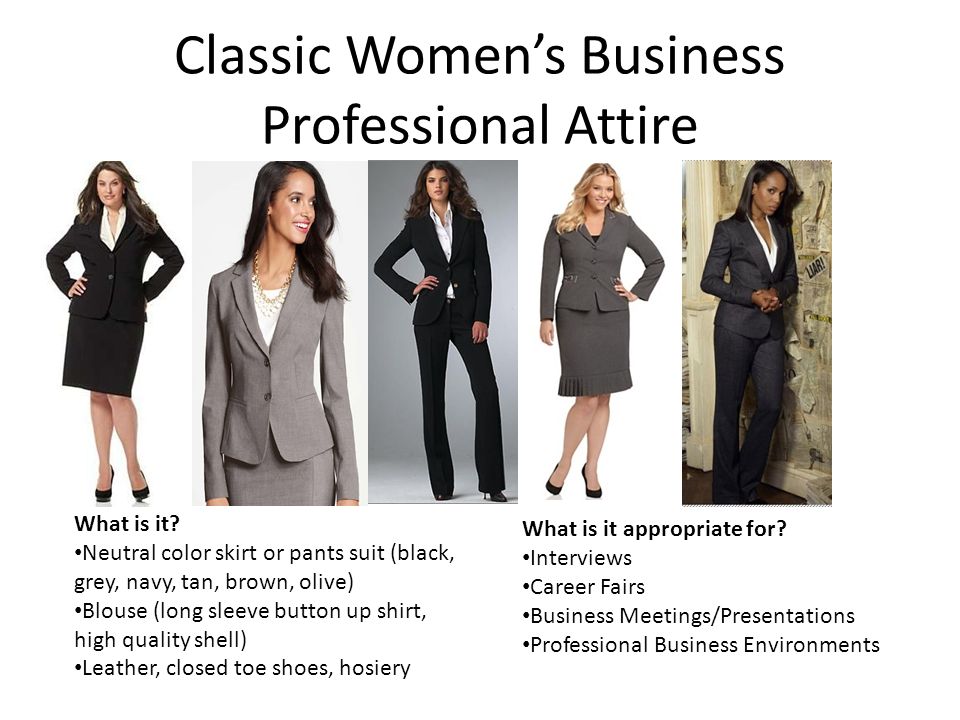 Professional Dress for Men & Women for All Occasions - ppt video online  download