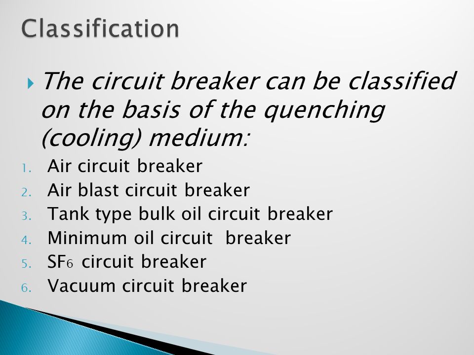 Air Blast Circuit Breaker Ppt Video Online Download