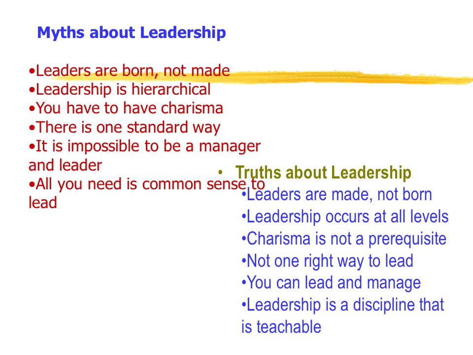 leaders are made not born discuss