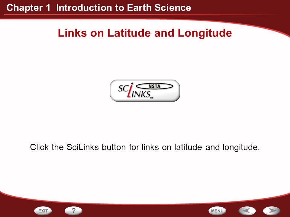 Links on Latitude and Longitude