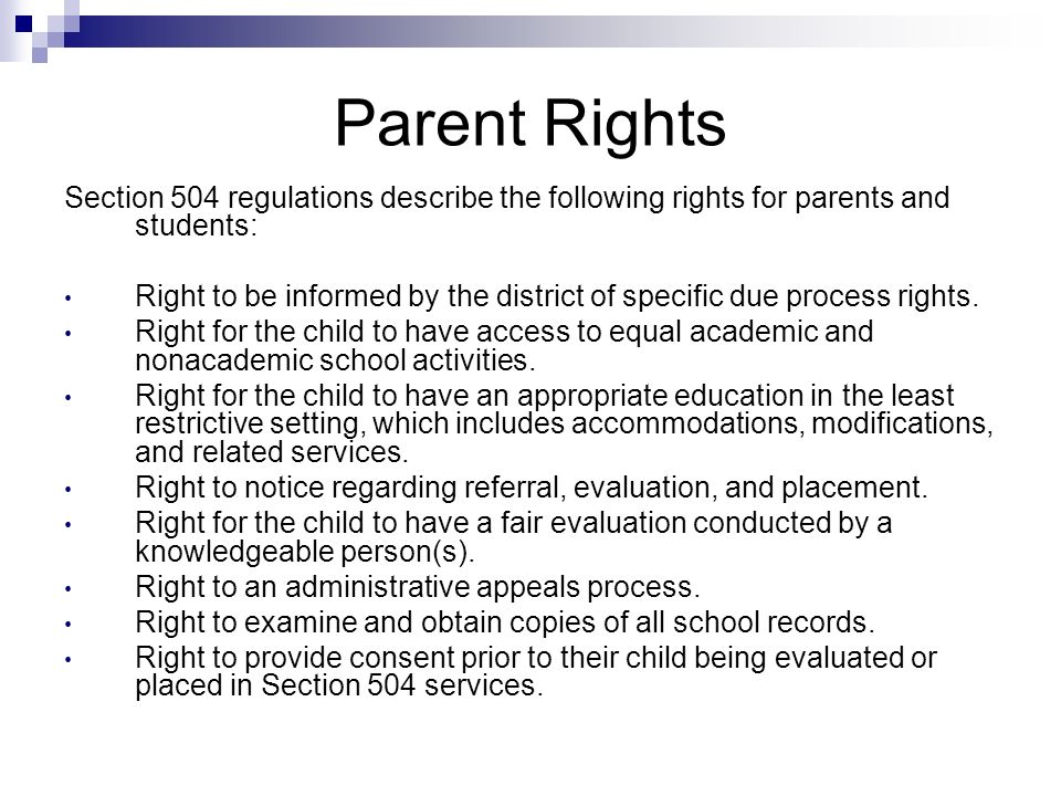Section 504 An Overview Ppt Video Online Download