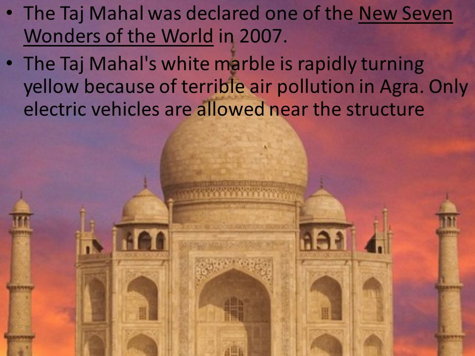 Taj Mahal Agra India Ppt Video Online Download