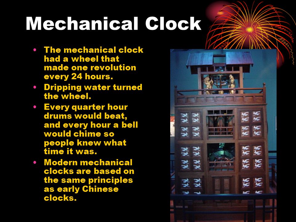 Ancient Chinese Mechanical Clock